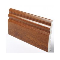 Oak PVC Skirting Board 125 mm x 5 m x 18 mm  Oak Effect