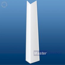 40mm (2mm) x 30mm (3mm) UPVC Plastic Rigid Angle 3m